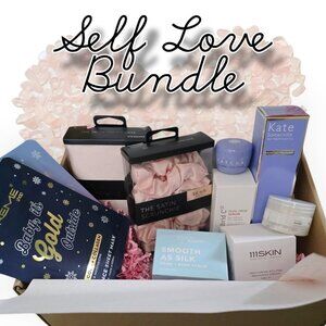 Ultimate Self‑Love Kit 10pc Skin Hair Sleep Care Set w/ Luxe Beauty & Spa Items